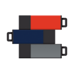 Centon 3 x Pro 2 8GB USB flash drive USB Type-A 2.0 Blue,Grey,Orange