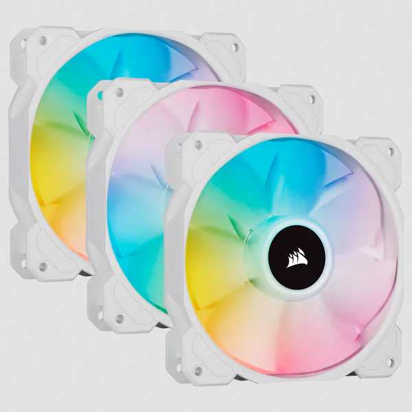 Image of Corsair SP120 RGB ELITE Computer case Fan 12 cm White 3 pc(s)