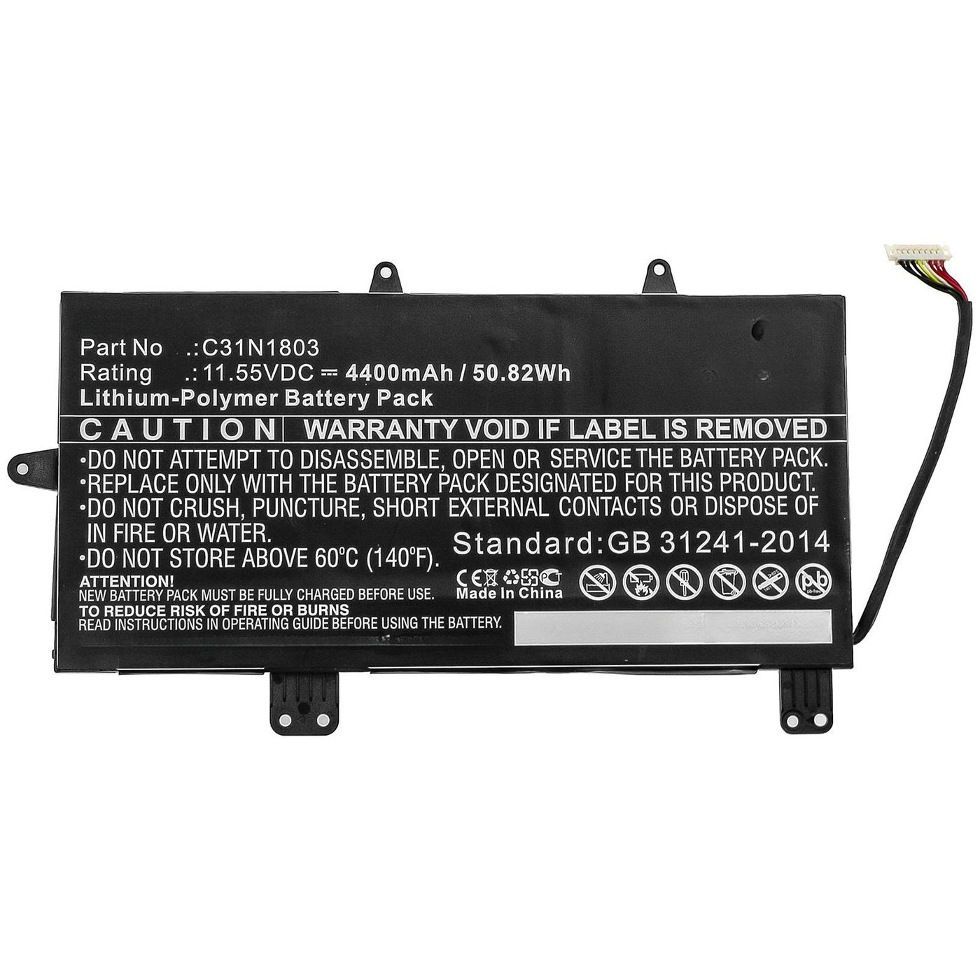 Image of CoreParts MBXAS-BA0284 laptop spare part Battery