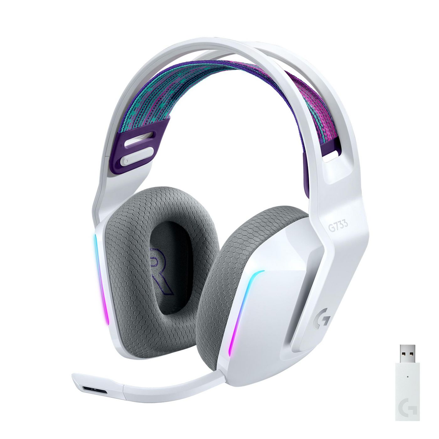 Logitech G G733 LIGHTSPEED Wireless RGB Gaming Headset - Wireless...