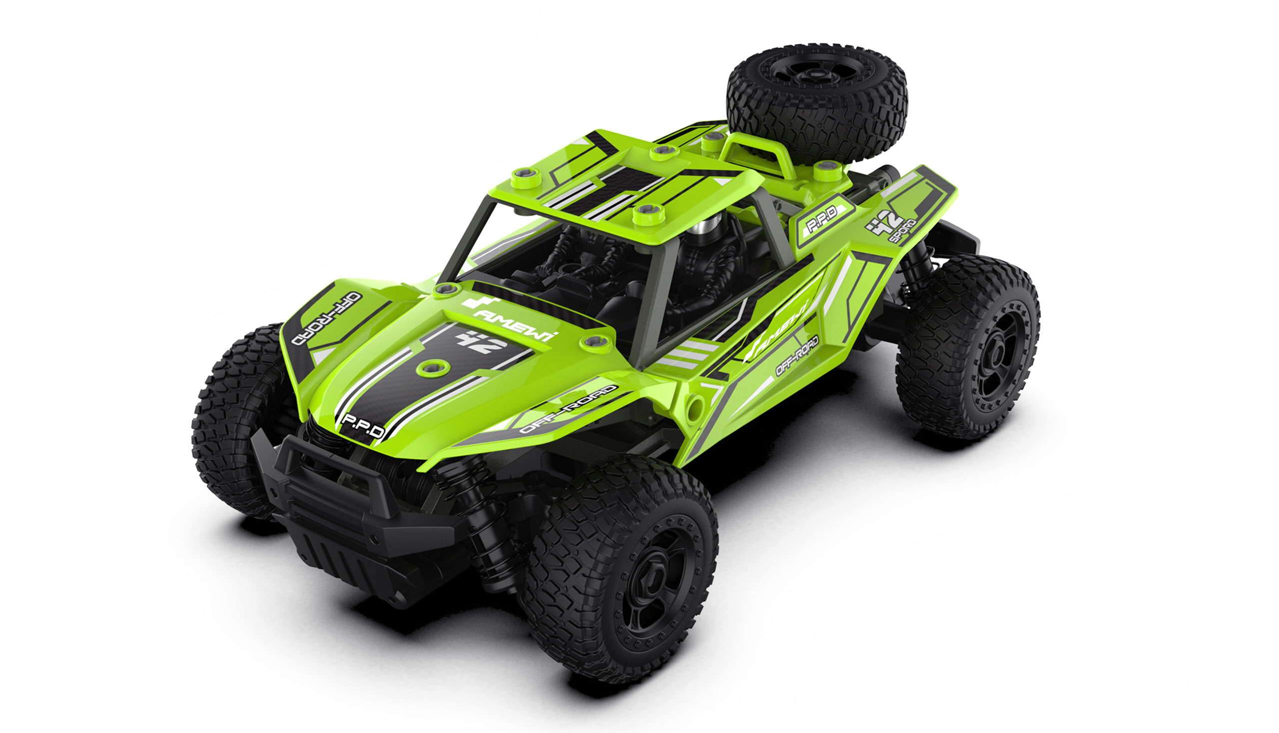 Image of Amewi CoolRC DIY Frog Buggy 2WD 1:18 - Buggy - 1:18 - 8 yr(s) - 300 g