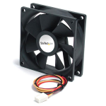 StarTech.com FAN6X25TX3H computer cooling system Computer case Fan 2.36" (6 cm) Black 1 pc(s)