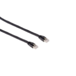 Mercodan PRO HDbaseT 20,0m, KAT7 S/FTP Patchkabel,, sort, LSZH Halogenfri, AWG23 Solid networking cable Black 20 m Cat7 S/FTP (S-STP) Round