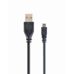 Gembird 0.3m USB 2.0 A/mini-USB M USB-kabel 0,3 m USB A Micro-USB A Grijs