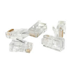 C2G RJ45 Cat5 Modular Plug for Round Stranded Cable 50pk