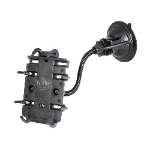 RAM Mounts Quick-Grip Phone Holder with Twist-Lock Suction Cup Mount