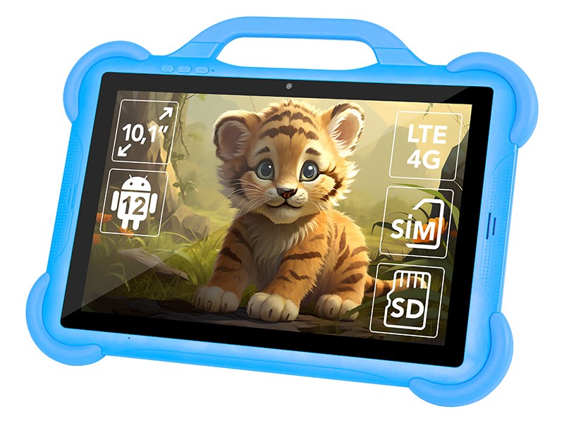 BLO Tablet KidsTAB10 4G BLOW 4/64GB blue + case