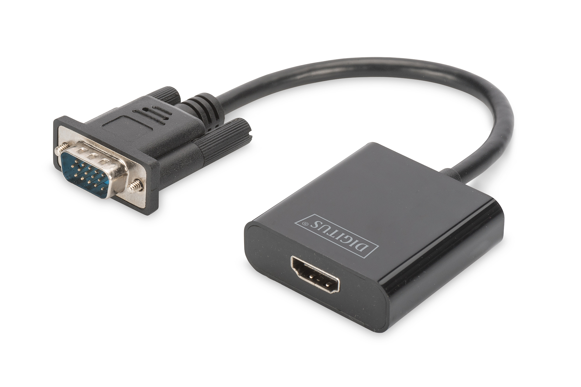 Photos - Cable (video, audio, USB) Digitus VGA - HDMI Converter DA-70473 