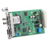 Moxa TCF-142-M-ST-RM seriële converter/repeater/isolator RS-232/422/485 Vezel (ST)