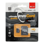 IMRO microSDHC Memory Card 8 GB Class 10 + SD Adapter