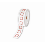 Brother LTZ12025FGHS self-adhesive label Square White, Red