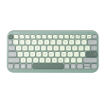 ASUS KW100 /GN/GE/81 keyboard Home Bluetooth QWERTZ German Green, Light Green