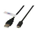EFB Elektronik K5258SW.1 USB cable 1 m USB 2.0 USB A USB C Black