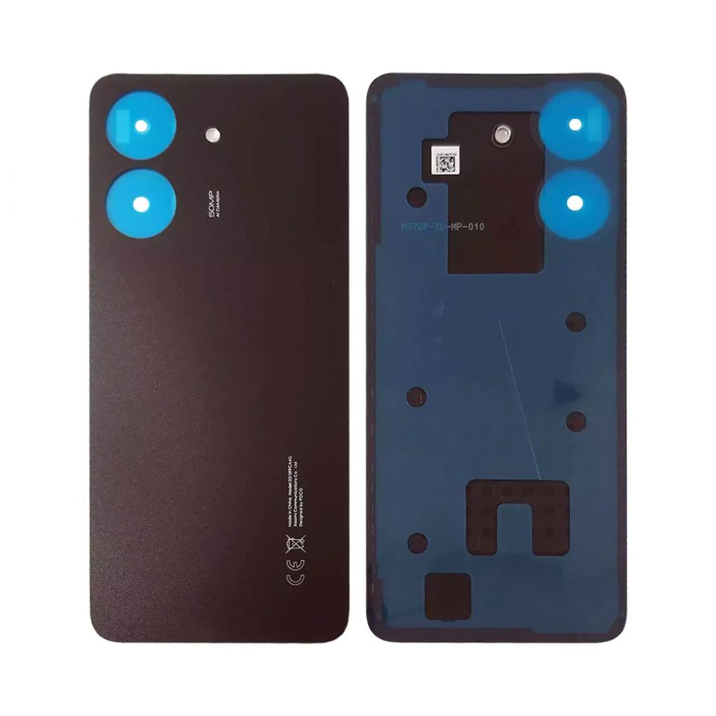 EU Product - POCO C65 Back cover - Black thumbnail