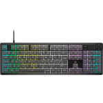 Corsair K55 CORE RGB clavier Jouer USB AZERTY Belge Noir, Gris