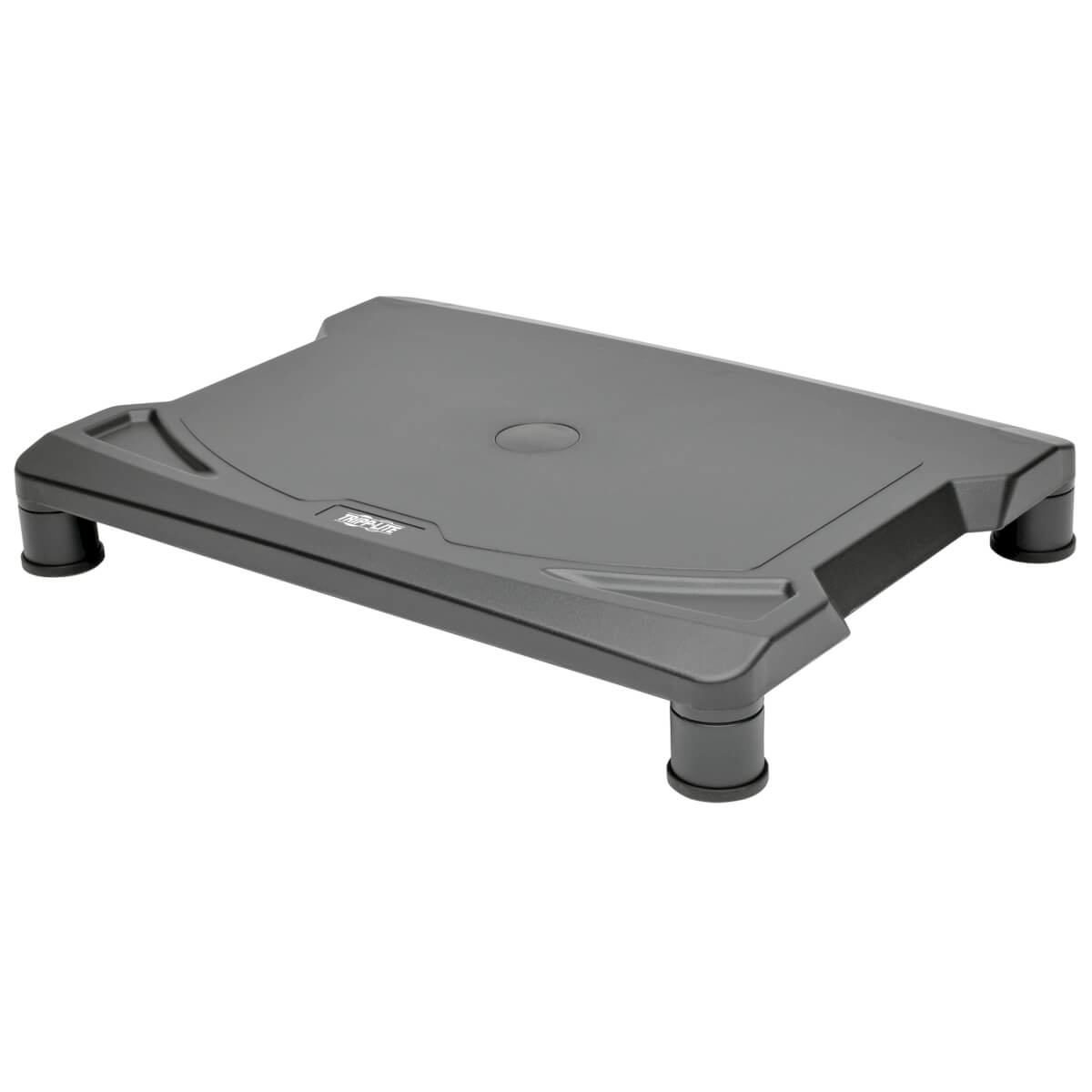 Image of Tripp Lite MR1612 Universal Monitor Riser, Height-Adjustable, Black