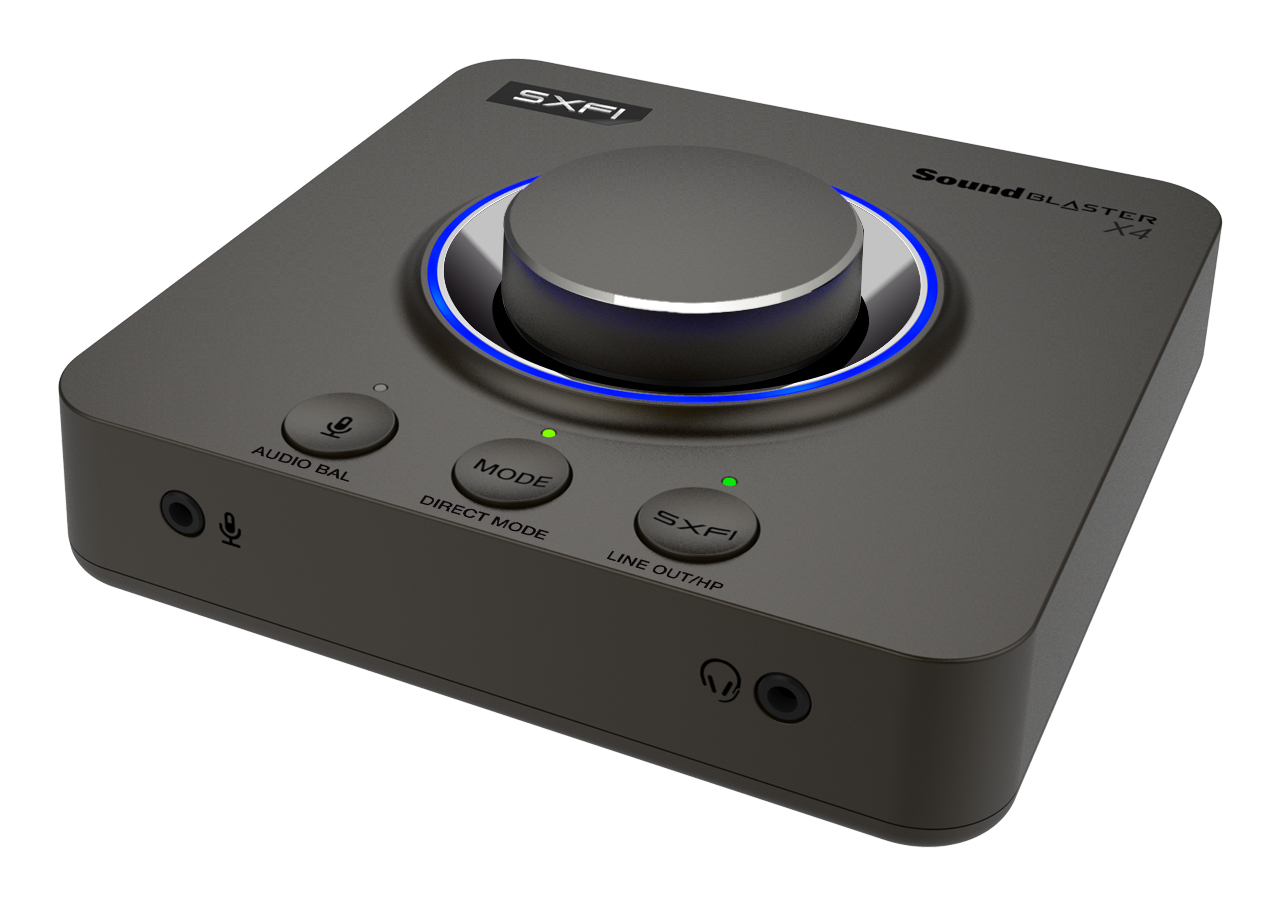 Creative Labs Sound Blaster X4 7.1 channels USB