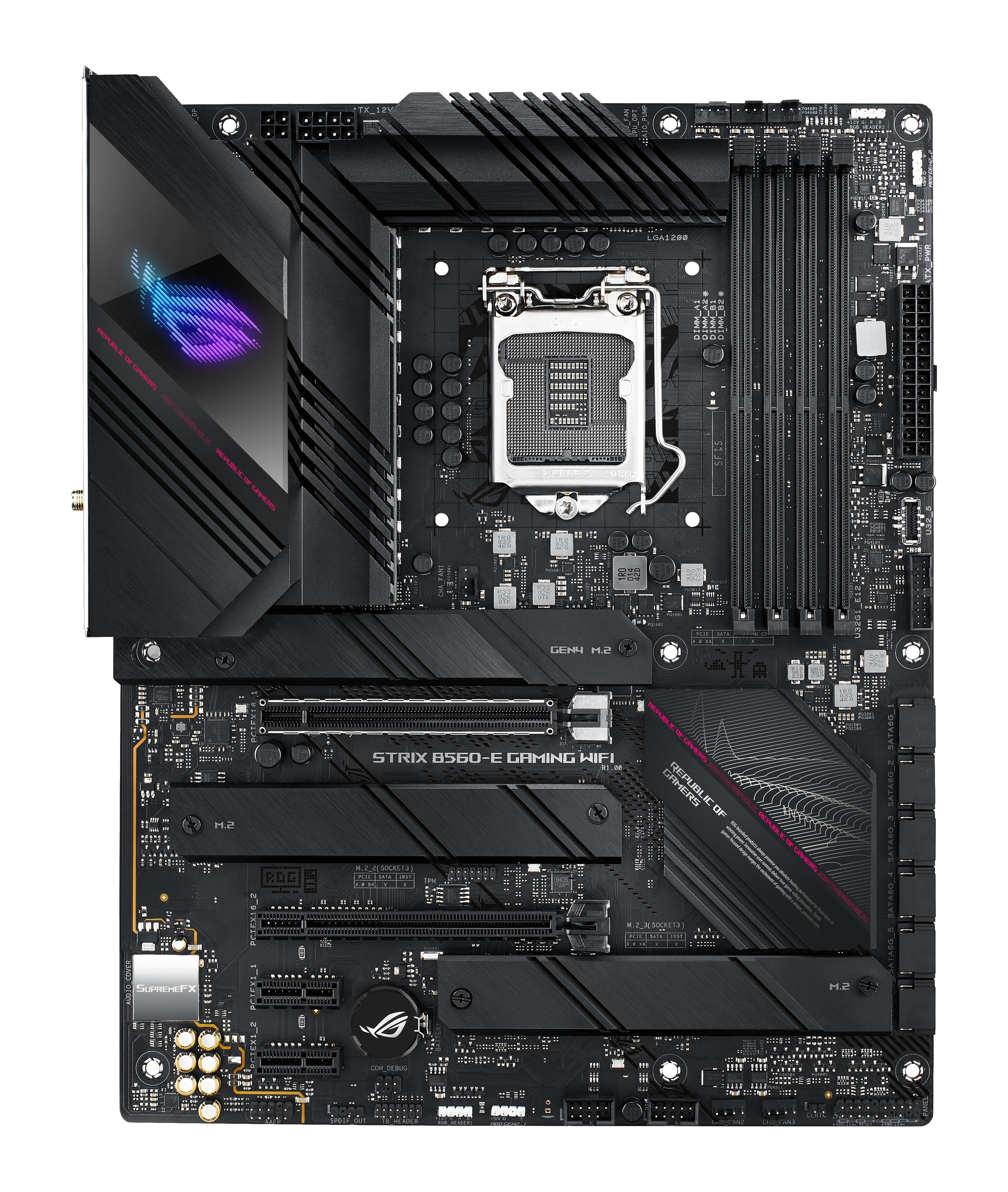Image of ASUS ROG STRIX B560-E GAMING WIFI Intel B560 LGA 1200 (Socket H5) ATX