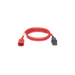 Panduit LPCA04-X power cable Red 94.5" (2.4 m) IEC C14 IEC C13