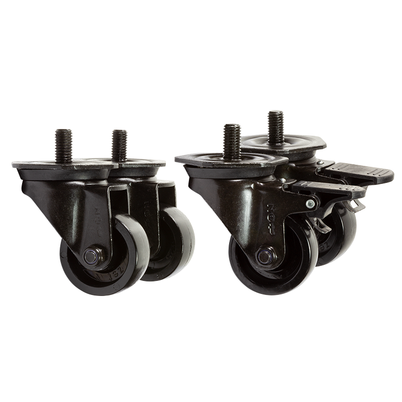 LogiLink 19" Castor set for Network Rack, 4pcs., max. 600 kg
