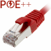 Cablenet 1m Cat6a RJ45 Red U/FTP LSOH 30AWG Slim Snagless Booted Patch Lead