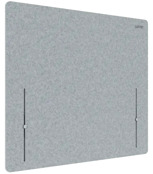 Modular, height adjustable personal desk screen. Create a calm, more