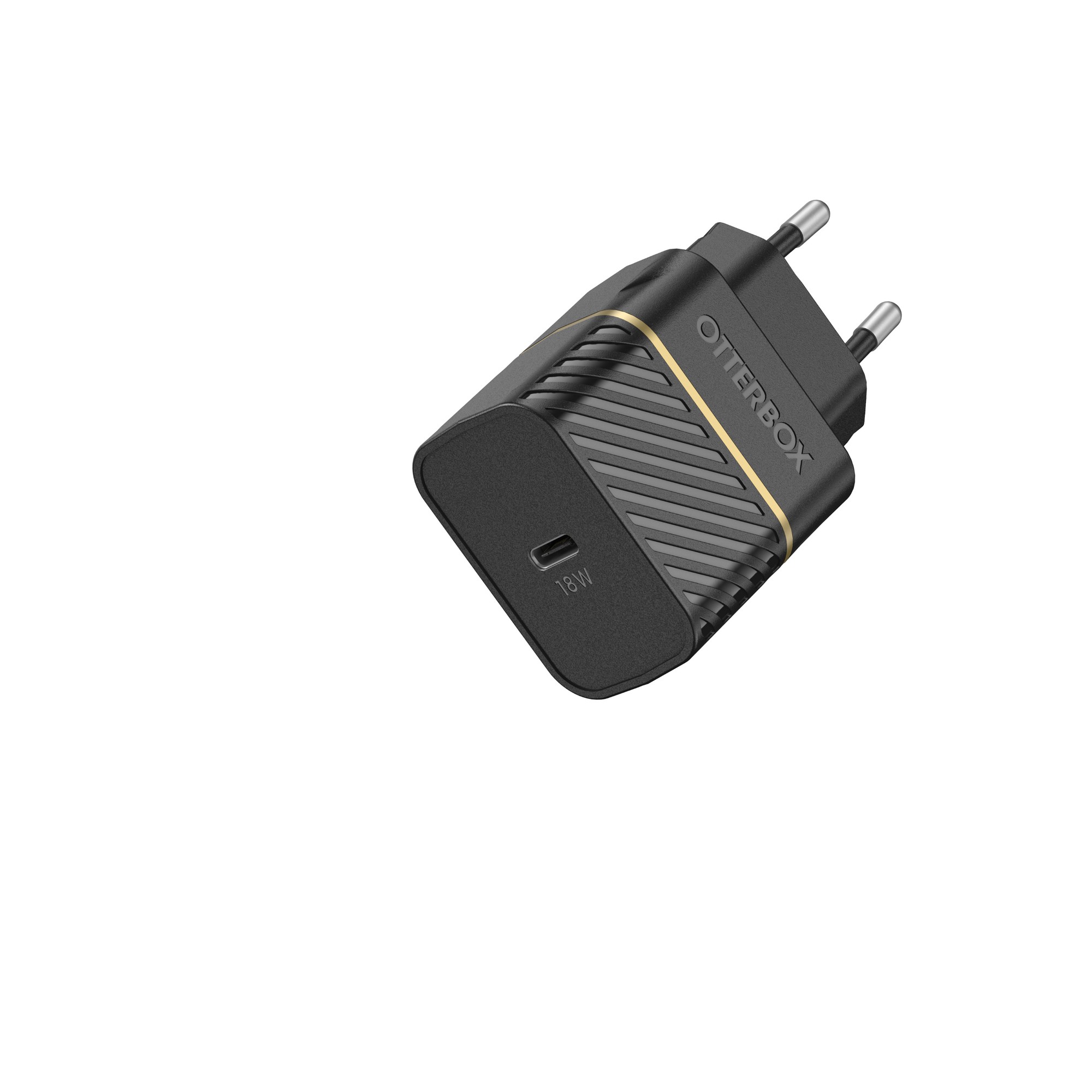 OtterBox EU Wall Charger 18W - 1X USB-C 18W USB-PD, black