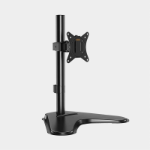 VONHAUS Single Monitor Mount and Stand for 13-32 Inch Screens, VESA dimensions 75x75mm and 100x100mm