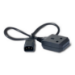 APC Power Cord, C14 to BS1363 (UK), 0.6m