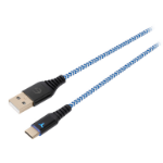 EgoGear SCH10-P5-WH USB-kabel 3 m USB A USB C Zwart, Blauw