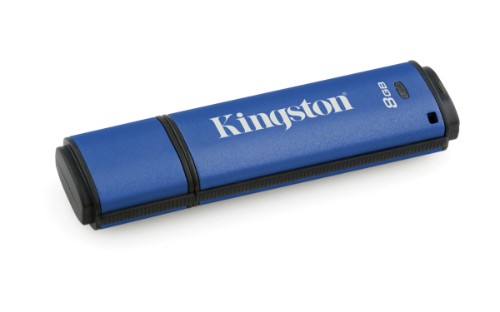 Kingston Technology DataTraveler Vault Privacy 3.0 8GB USB flash drive USB Type-A 3.2 Gen 1 (3.1 Gen 1) Blue