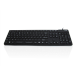 Accuratus AccuMed 105 keyboard USB + PS/2 QWERTY UK English Black