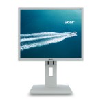 Acer B6 B196LA 48.3 cm (19") 1280 x 1024 pixels SXGA LED White