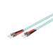 Digitus Fiber Optic Multimode Patch Cord, OM 3, ST / ST
