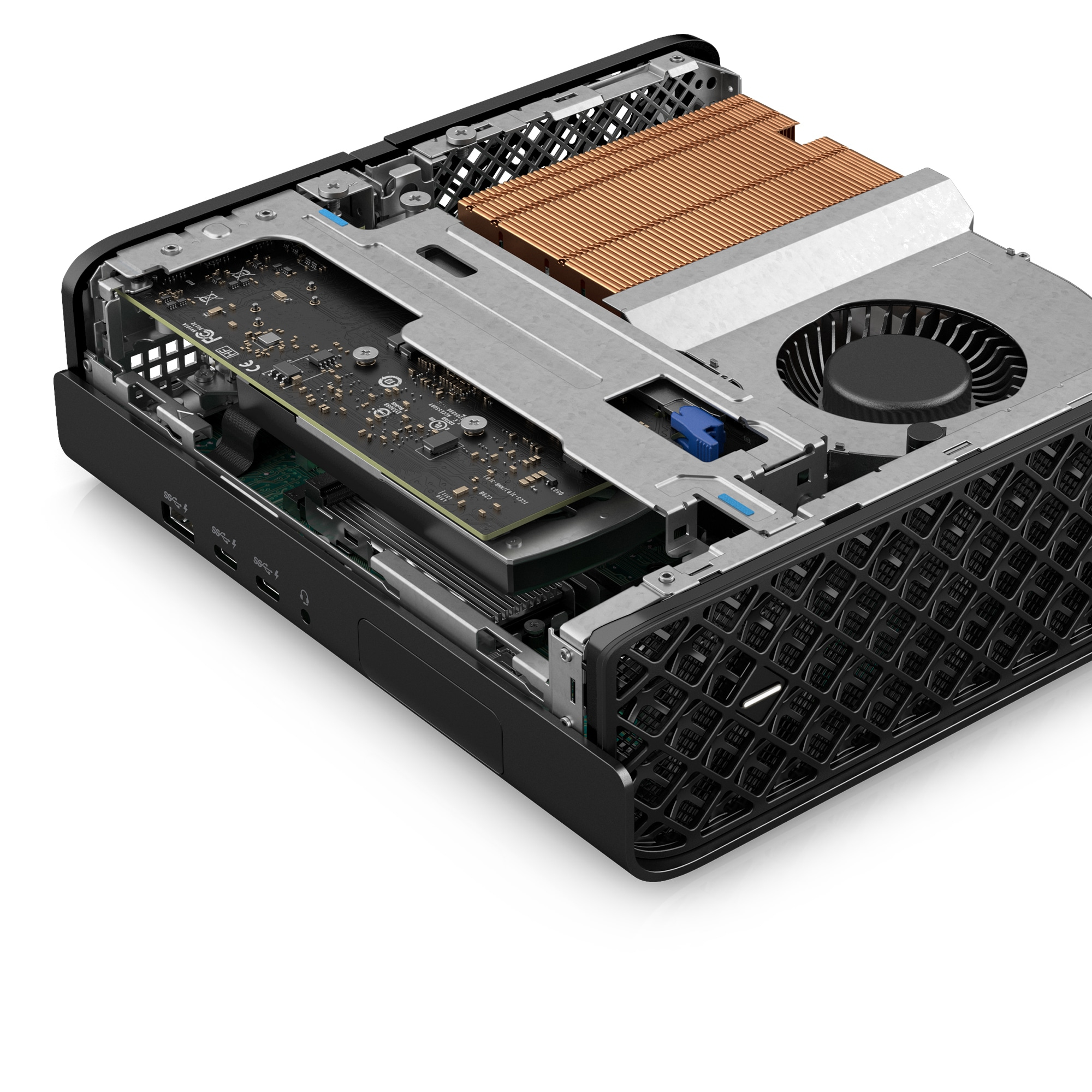 HP Z2 G9 Intel® Core i9 i9-14900 32 GB DDR5-SDRAM 1 TB SSD NVIDIA RTX A2000 Windows 11 Pro Mini PC Workstation Black
