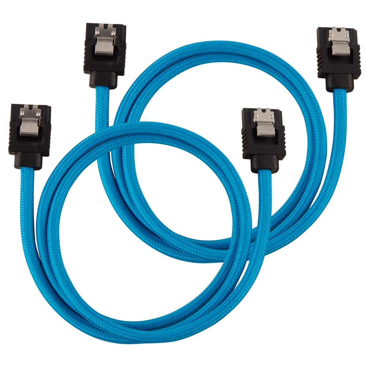 Image of Corsair CC-8900255 SATA cable 0.6 m SATA 7-pin Black, Blue
