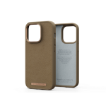Njord byELEMENTS Suede Comfort+ Case - iPhone 14 Pro - Camel