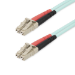 StarTech.com 25m (82ft) LC/UPC to LC/UPC OM4 Multimode Fiber Optic Cable, 50/125Âµm LOMMF/VCSEL Zipcord Fiber, 100G, Low Insertion Loss - LSZH Fiber Jumper Cord