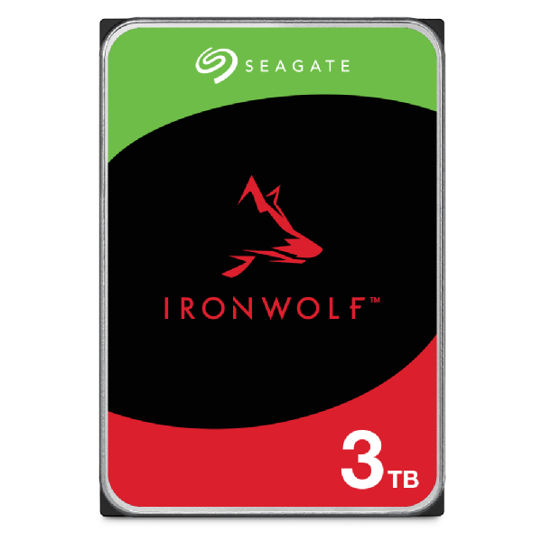 Image of Seagate IronWolf ST3000VN006 internal hard drive 3.5" 3 TB Serial...