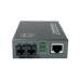LevelOne RJ45 to SC Gigabit Media Converter, PoE PSE, Single-Mode Fiber, 20km