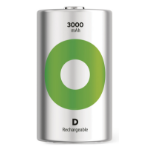 GP Batteries Recyko 3000 D industrial rechargeable battery Nickel-Metal Hydride (NiMH) 3000 mAh 1.2 V