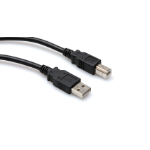 Hosa Technology USB-205AB USB cable USB 2.0 1.5 m USB A USB B Black