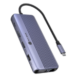 ICY BOX IB-DK4062-CPD Wired USB 3.2 Gen 1 (3.1 Gen 1) Type-C Anthracite