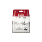 Canon 2933B005/CLI-521BK Ink cartridge foto black Blister with security, 1.25K pages 9ml for Canon Pixma IP 3600/MP 980