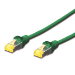 FDL 1M CAT.6a 10Gb S-FTP LSZH PATCH CABLE - GREEN