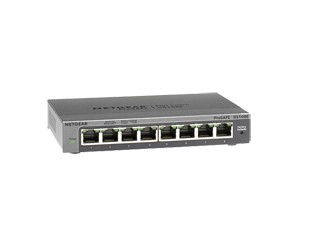 Image of NETGEAR GS108E Managed L2/L3 Gigabit Ethernet (10/100/1000)