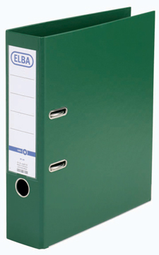 Image of Elba Smart Pro + ring binder A4 Green