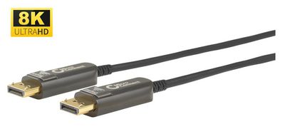 Microconnect DP-MMG-1500V1.4OP DisplayPort-kabel 15 m Svart