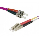 Hypertec 392551-HY InfiniBand/fibre optic cable 3 m LC ST OM4 Pink