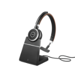 Jabra 6593-833-399 headphones/headset Wired & Wireless Head-band Calls/Music Micro-USB Bluetooth Charging stand Black